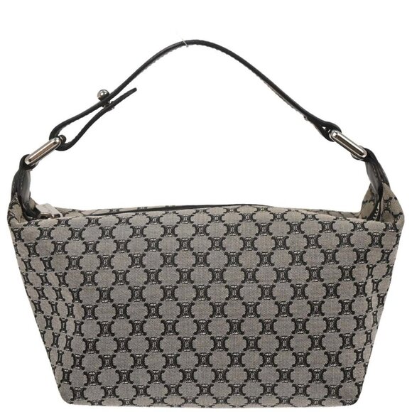 Celine Black Canvas Macadam Handbag CE00/14 177584 - Picture 1 of 9